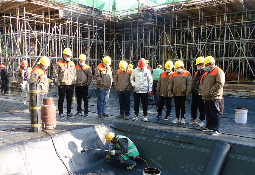 雄安新區(qū)容東片區(qū)工地參觀